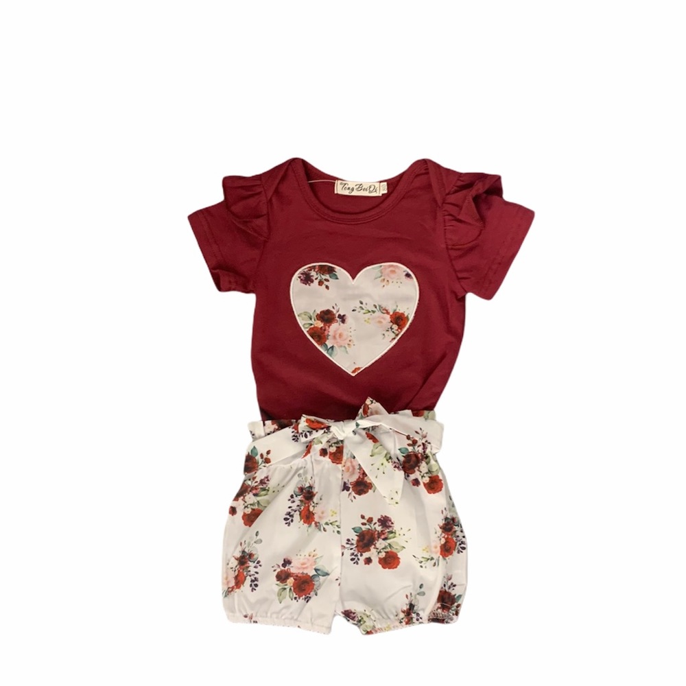 Baby shirt and shorts